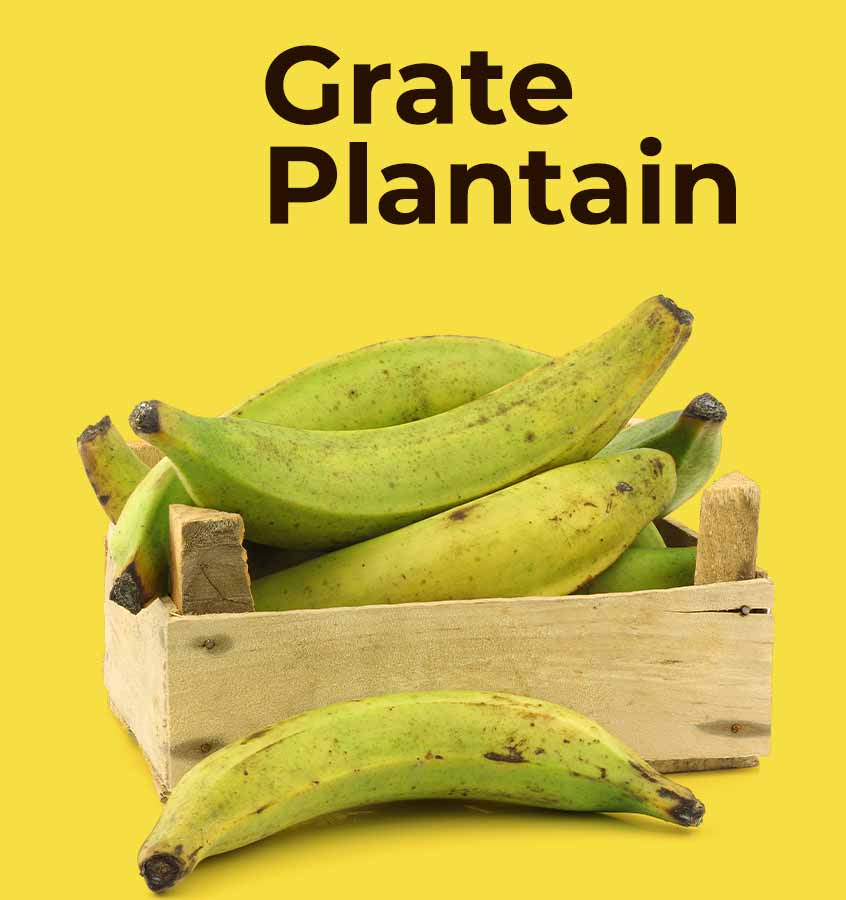 Grate Green Bananas